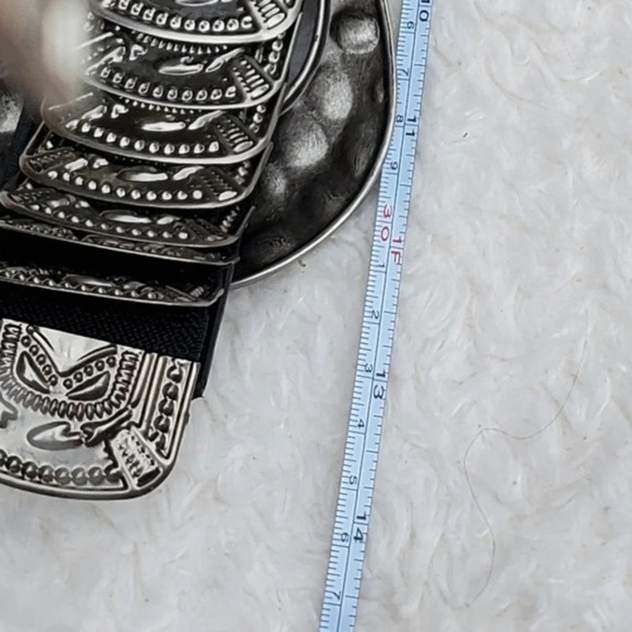Vintage‎ silver scale belt S..L main image 4